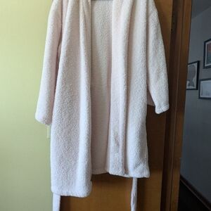 Bath & Body Works Soft Pink Fleece Robe